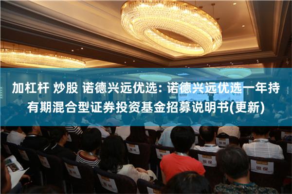 加杠杆 炒股 诺德兴远优选: 诺德兴远优选一年持有期混合型证券投资基金招募说明书(更新)