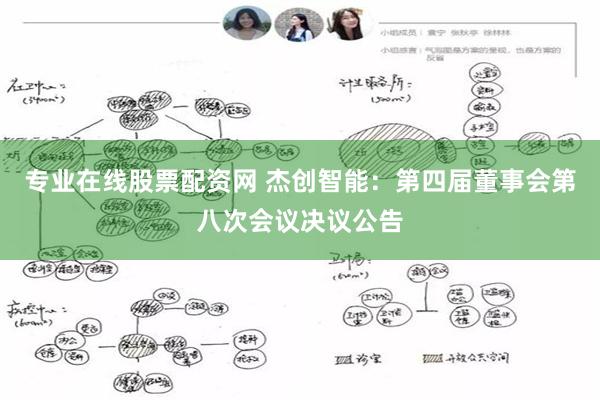 专业在线股票配资网 杰创智能：第四届董事会第八次会议决议公告