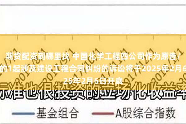 期货配资到哪里找 中国化学工程四公司作为原告/上诉人的1起涉及建设工程合同纠纷的诉讼将于2025年2月6日开庭