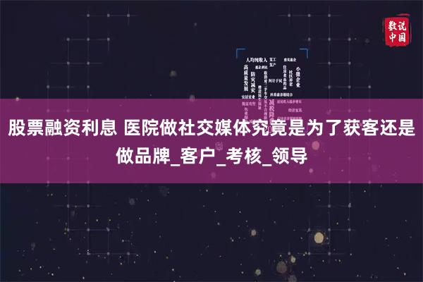股票融资利息 医院做社交媒体究竟是为了获客还是做品牌_客户_考核_领导