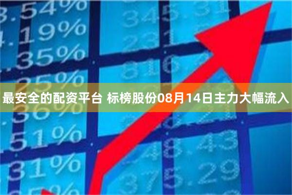 最安全的配资平台 标榜股份08月14日主力大幅流入
