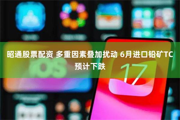 昭通股票配资 多重因素叠加扰动 6月进口铅矿TC预计下跌