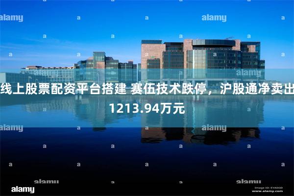 线上股票配资平台搭建 赛伍技术跌停,沪股通净卖出1213.94万元