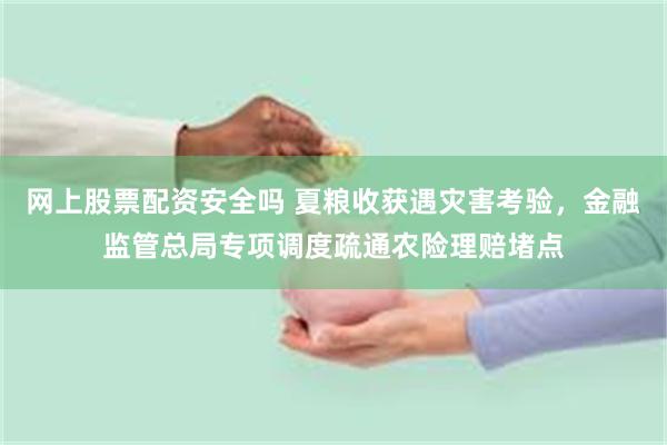 网上股票配资安全吗 夏粮收获遇灾害考验，金融监管总局专项调度疏通农险理赔堵点
