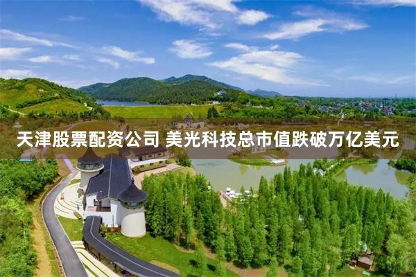 天津股票配资公司 美光科技总市值跌破万亿美元
