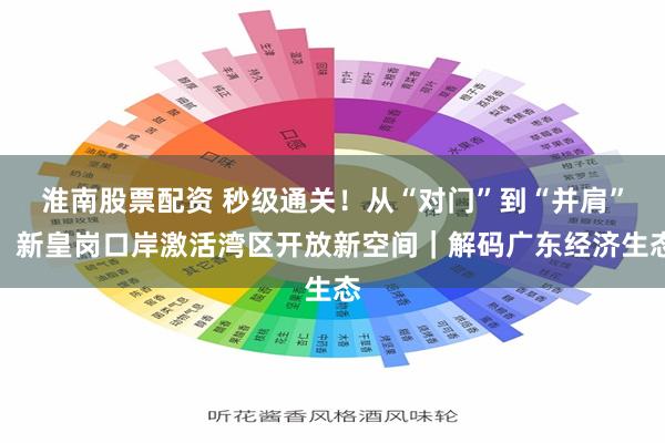 淮南股票配资 秒级通关！从“对门”到“并肩”，新皇岗口岸激活湾区开放新空间｜解码广东经济生态