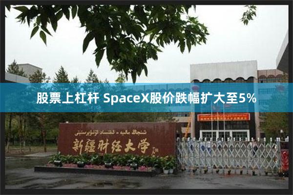 股票上杠杆 SpaceX股价跌幅扩大至5%