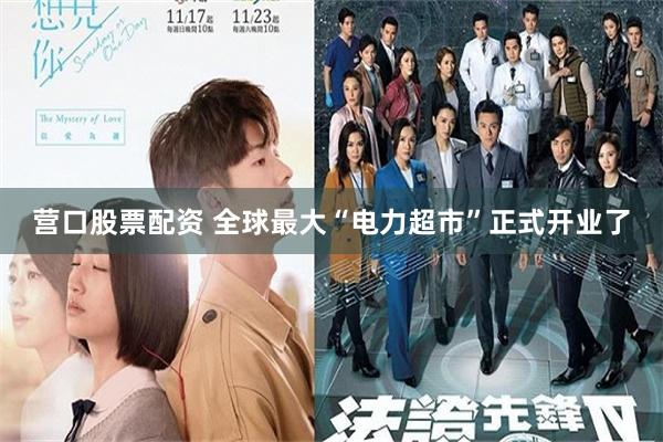 营口股票配资 全球最大“电力超市”正式开业了